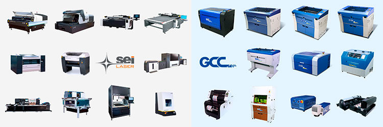 ものづくり補助金対象のレーザーカッター・レーザー加工機の対象機種：SEIシリーズ・GCC LaserProシリーズ 全製品