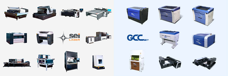 ものづくり補助金対象のレーザーカッター・レーザー加工機の対象機種：SEIシリーズ・GCC LaserProシリーズ 全製品